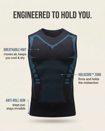 EncoreMade Contour Tank featuring HoldCore™ Compression