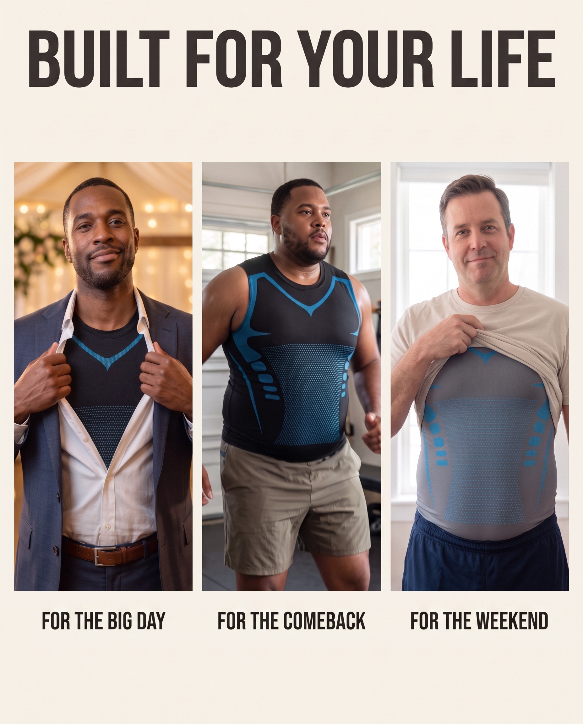 EncoreMade Contour Tank featuring HoldCore™ Compression